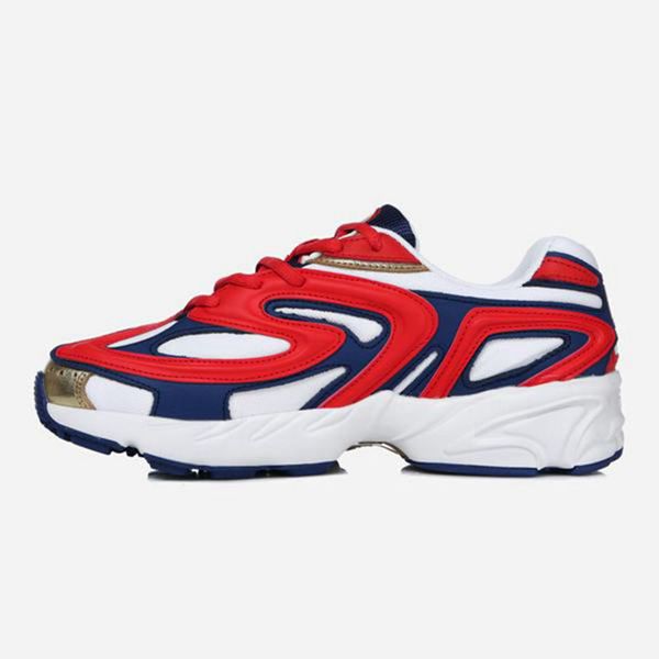 Fila Creator Men's Lifestyle Shoes - White/Navy/Red,NZ 367-91847